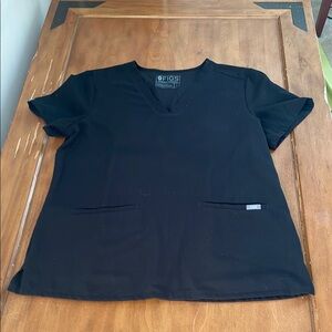 FIGS Technical Collection Women's Black Top Size Large